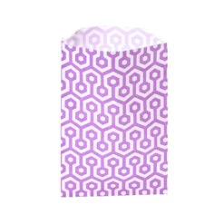 Purple Honeycomb Candy Bags: 25-Piece Pack