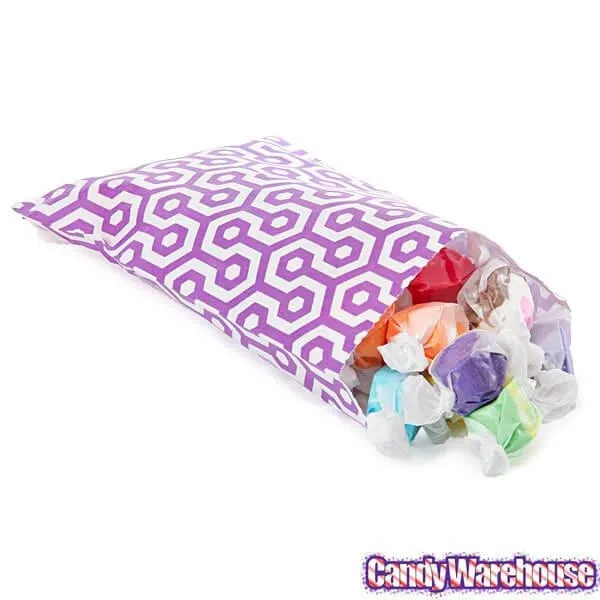 Purple Honeycomb Candy Bags: 25-Piece Pack 2 Purple Honeycomb Candy Bags: 25-Piece Pack - Image 2
