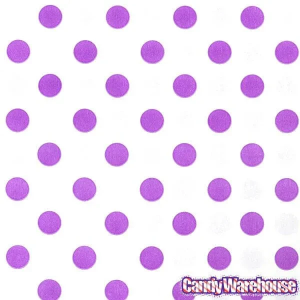 Purple Polka Dot Candy Bags: 25-Piece Pack 3 Purple Polka Dot Candy Bags: 25-Piece Pack - Image 3