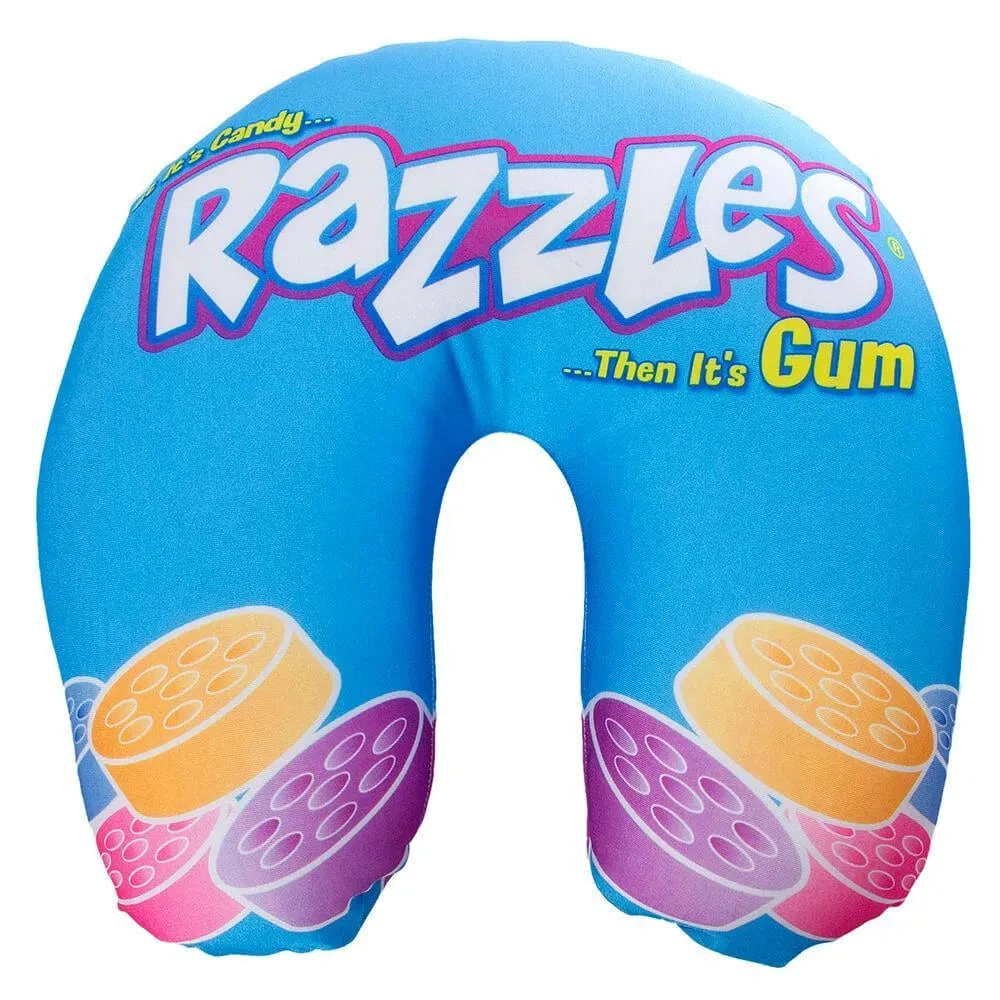 Razzles Candy Neck Pillow 1 Razzles Candy Neck Pillow