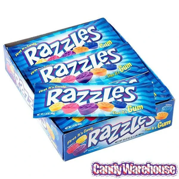 Razzles Candy Packs - Original: 24-Piece Box 3 Razzles Candy Packs - Original: 24-Piece Box - Image 3