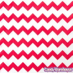 Red Chevron Stripe Candy Bags: 25-Piece Pack 6 Red Chevron Stripe Candy Bags: 25-Piece Pack -Candy Haven Shop red chevron stripe candy bags 25 piece pack candy warehouse 3