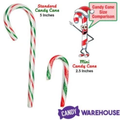 Red, White, And Green Peppermint Mini Candy Canes: 200-Piece Tub 9 Red, White, And Green Peppermint Mini Candy Canes: 200-Piece Tub -Candy Haven Shop red white and green peppermint mini candy canes 200 piece tub candy warehouse 3 20088298 14eb 412f 9ac7 e202b70d9995