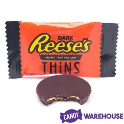 Reese's Thins Dark Chocolate Peanut Butter Cups Candy: 7.37-Ounce Bag 11 Reese's Thins Dark Chocolate Peanut Butter Cups Candy: 7.37-Ounce Bag -Candy Haven Shop reese s thins dark chocolate peanut butter cups candy 7 37 ounce bag candy warehouse 6