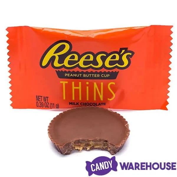 Reese's Thins Milk Chocolate Peanut Butter Cups Candy: 7.37-Ounce Bag 4 Reese's Thins Milk Chocolate Peanut Butter Cups Candy: 7.37-Ounce Bag - Image 4