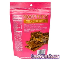 Roca Thins Buttercrunch Toffee Candy - Milk Chocolate: 5.3-Ounce Bag -Candy Haven Shop roca thins buttercrunch toffee candy milk chocolate 5 3 ounce bag candy warehouse 4