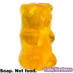 Scented Gummy Bear Soap - Lemon 5 Scented Gummy Bear Soap - Lemon -Candy Haven Shop scented gummy bear soap lemon candy warehouse 3
