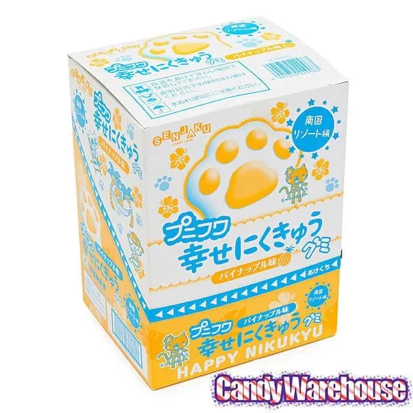 Senjaku Panda Paws Gummy Candy Packs - Pineapple: 6-Piece Box 3 Senjaku Panda Paws Gummy Candy Packs - Pineapple: 6-Piece Box - Image 3