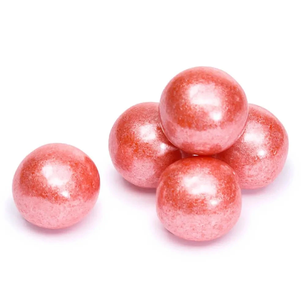 Shimmer Pearl Coral 1-Inch Gumballs: 2LB Bag 1 Shimmer Pearl Coral 1-Inch Gumballs: 2LB Bag