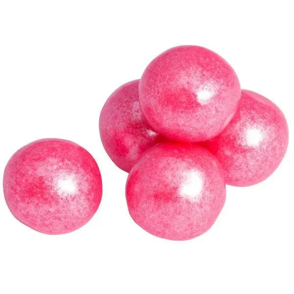 Shimmer Pearl Pink 1-Inch Gumballs: 2LB Bag 1 Shimmer Pearl Pink 1-Inch Gumballs: 2LB Bag