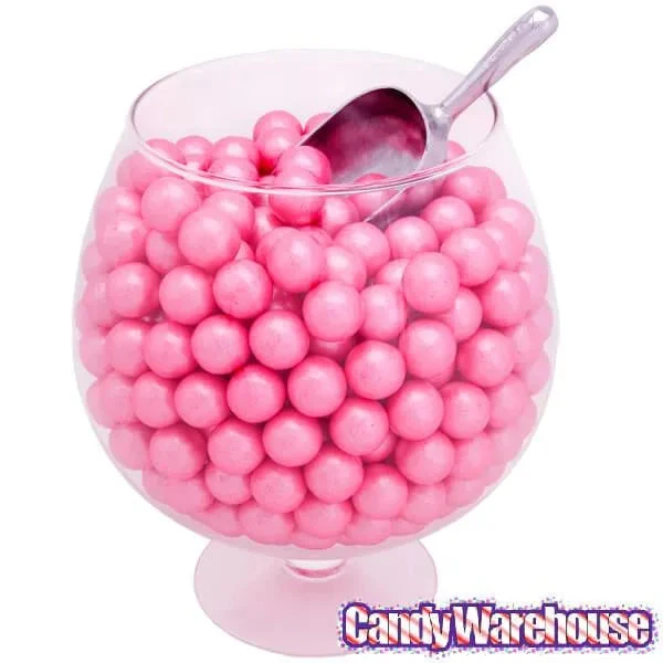 Shimmer Pearl Pink 1-Inch Gumballs: 2LB Bag 2 Shimmer Pearl Pink 1-Inch Gumballs: 2LB Bag - Image 2