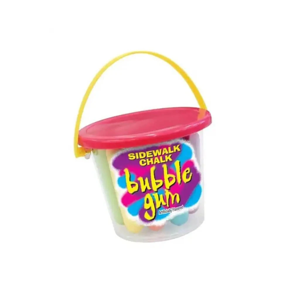 Sidewalk Chalk Bubble Gum Pails: 12-Piece Box 2 Sidewalk Chalk Bubble Gum Pails: 12-Piece Box - Image 2