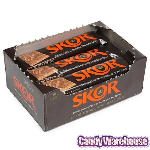 Skor Candy Bars: 18-Piece Box 2 Skor Candy Bars: 18-Piece Box - Image 2