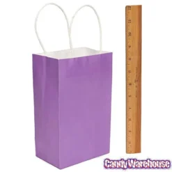 Small Candy Bags With Handles - Purple: 12-Piece Pack -Candy Haven Shop small candy bags with handles purple 12 piece pack candy warehouse 3