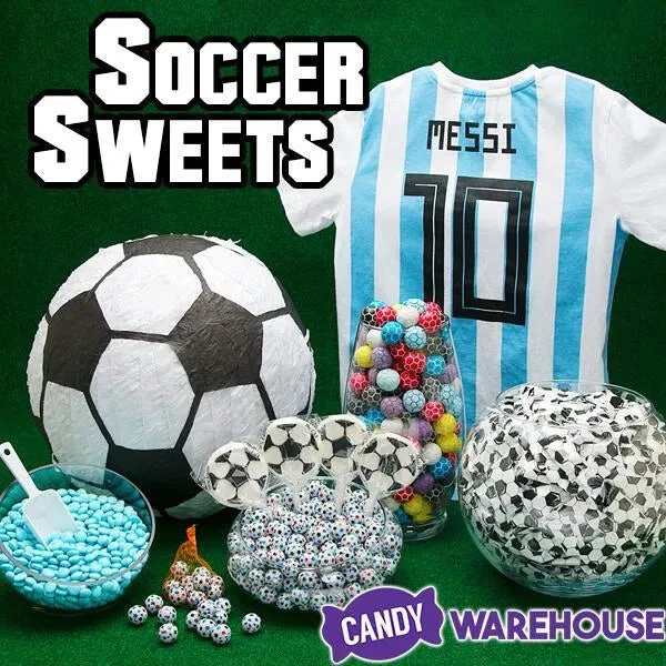 Soccer Balls Bubblegum: 1KG Bag 2 Soccer Balls Bubblegum: 1KG Bag - Image 2