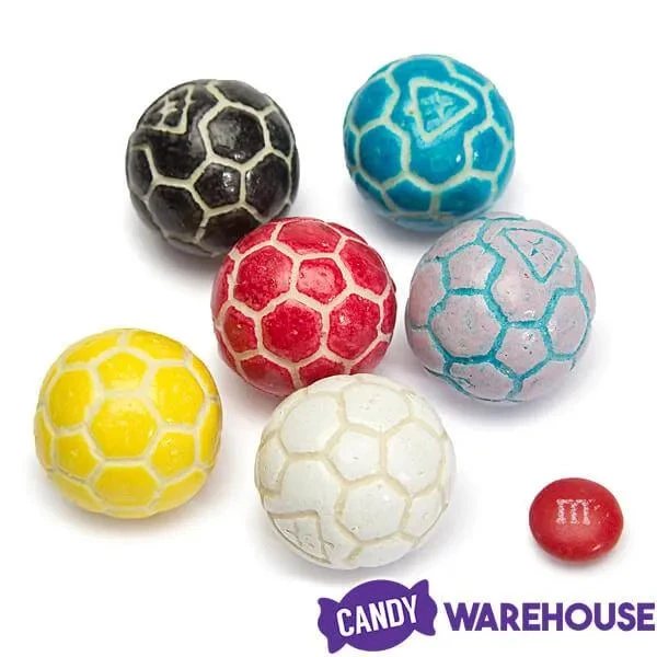 Soccer Balls Bubblegum: 1KG Bag 3 Soccer Balls Bubblegum: 1KG Bag - Image 3