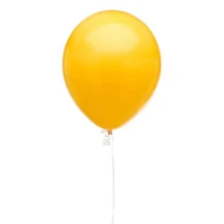 Solid Color 16-Inch Fashion Balloons - Goldenrod: 5-Piece Set
