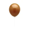 Solid Color 16-Inch Fashion Balloons - Mocha Brown: 5-Piece Set
