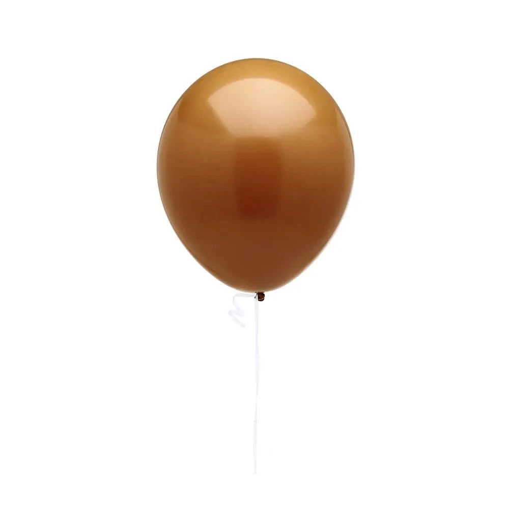 Solid Color 16-Inch Fashion Balloons - Mocha Brown: 5-Piece Set 1 Solid Color 16-Inch Fashion Balloons - Mocha Brown: 5-Piece Set