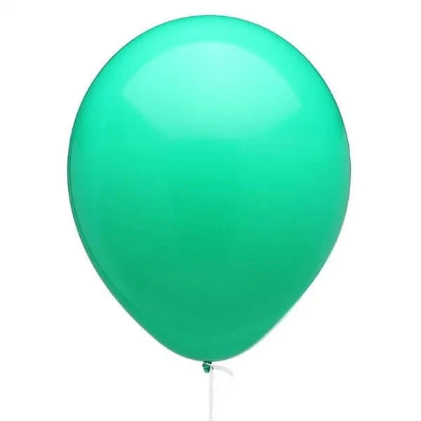 Solid Color 16-Inch Fashion Balloons - Wintergreen: 5-Piece Set 1 Solid Color 16-Inch Fashion Balloons - Wintergreen: 5-Piece Set