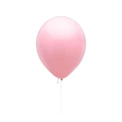 Solid Color 16-Inch Standard Balloons - Pink: 5-Piece Set