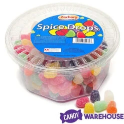 Spice Drops Mini Gumdrops Candy: 24-Ounce Tub 8 Spice Drops Mini Gumdrops Candy: 24-Ounce Tub -Candy Haven Shop spice drops mini gumdrops candy 24 ounce tub candy warehouse 4