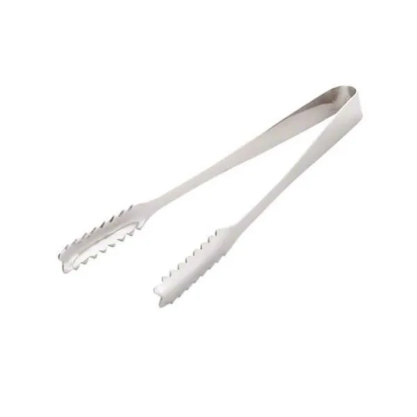 Stainless Steel 6.5-Inch Elongated Candy Tongs 1 Stainless Steel 6.5-Inch Elongated Candy Tongs