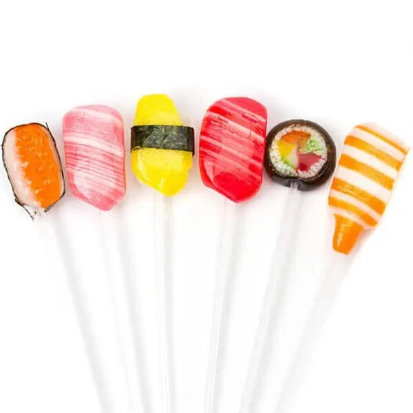 Sushi Candy Pops: 40-Piece Bag 1 Sushi Candy Pops: 40-Piece Bag