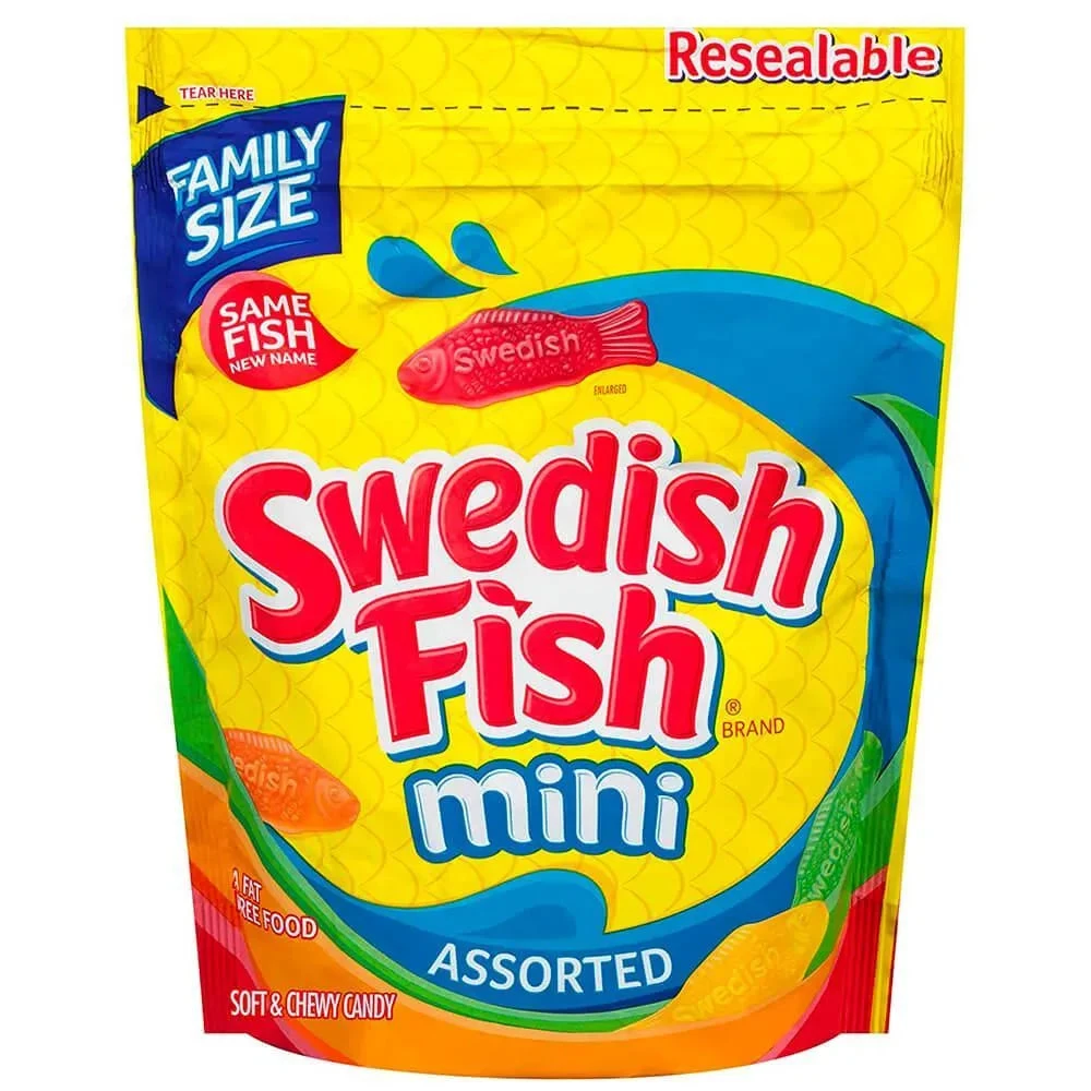 Swedish Fish Candy Assorted 1.8LB Bag 1 Swedish Fish Candy Assorted 1.8LB Bag