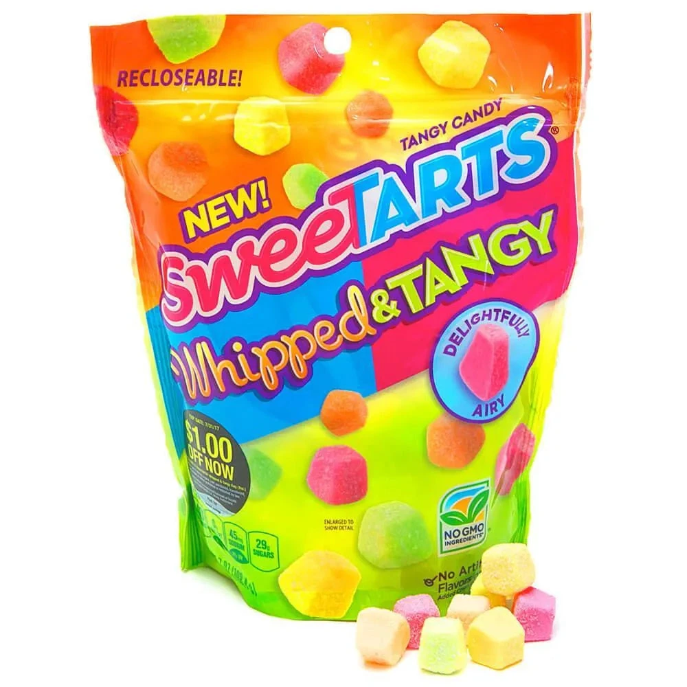 SweeTarts Whipped And Tangy Chewy Bites Candy: 7-Ounce Bag 1 SweeTarts Whipped And Tangy Chewy Bites Candy: 7-Ounce Bag