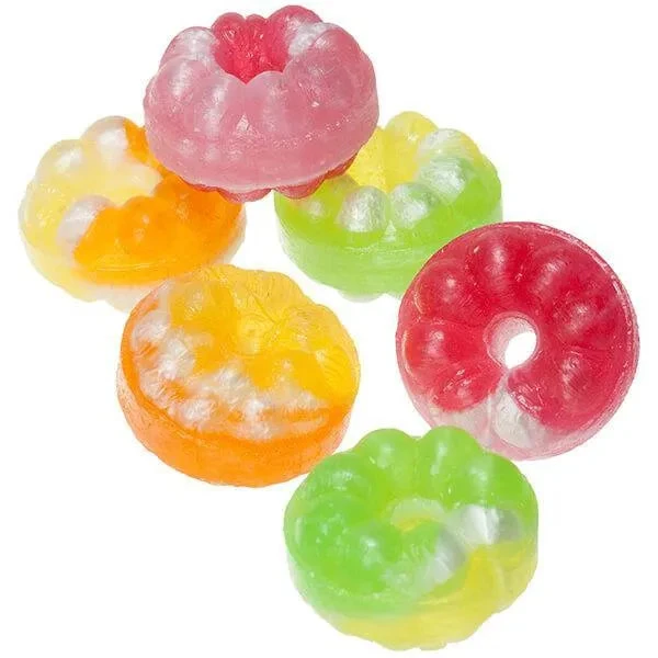 Tiny Bundt Cake Fruity Hard Candy Circles: 18-Piece Bag 1 Tiny Bundt Cake Fruity Hard Candy Circles: 18-Piece Bag