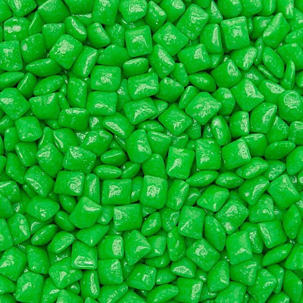 Tiny Chicle Squares Chewing Gum - Green: 1.5LB Jar 1 Tiny Chicle Squares Chewing Gum - Green: 1.5LB Jar