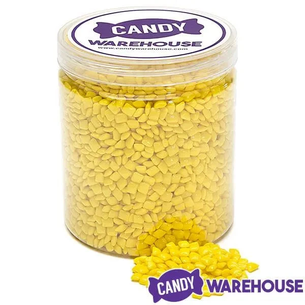 Tiny Chicle Squares Chewing Gum - Yellow: 1.5LB Jar 2 Tiny Chicle Squares Chewing Gum - Yellow: 1.5LB Jar - Image 2