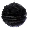 Tissue Paper 14-Inch Pom Pom - Black