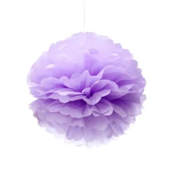 Tissue Paper 14-Inch Pom Pom - Lavender