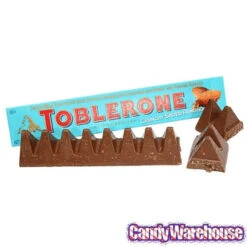 Toblerone Crunchy Salty Almond Chocolate Bars: 20-Piece Box 7 Toblerone Crunchy Salty Almond Chocolate Bars: 20-Piece Box -Candy Haven Shop toblerone crunchy salty almond chocolate bars 20 piece box candy warehouse 4