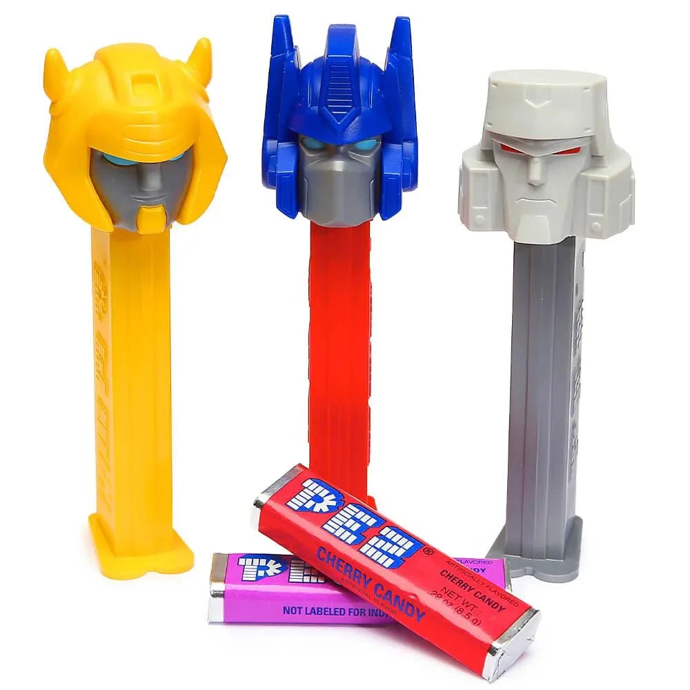 Transformers PEZ Candy Packs: 12-Piece Display 1 Transformers PEZ Candy Packs: 12-Piece Display