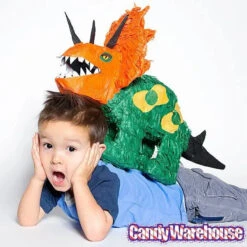 Triceratops Dinosaur Pinata -Candy Haven Shop triceratops dinosaur pinata candy warehouse 3