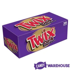 Twix Dark Chocolate Candy Bars: 36-Piece Box 11 Twix Dark Chocolate Candy Bars: 36-Piece Box -Candy Haven Shop twix dark chocolate candy bars 36 piece box candy warehouse 6