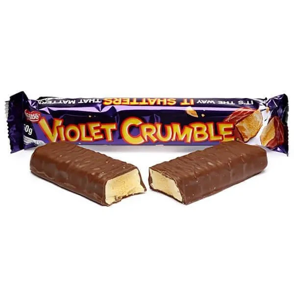 Violet Crumble Candy Bars: 20-Piece Box 1 Violet Crumble Candy Bars: 20-Piece Box
