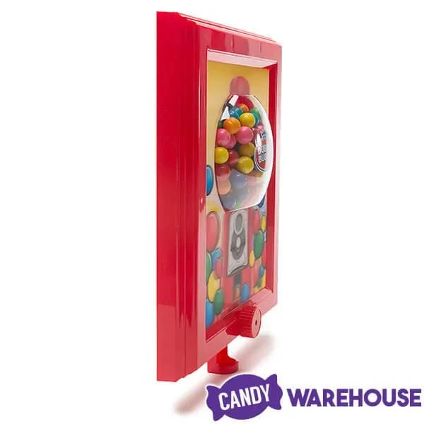 Wall Mounted Gumball Machine Dispenser Frame With Gumballs 3 Wall Mounted Gumball Machine Dispenser Frame With Gumballs - Image 3