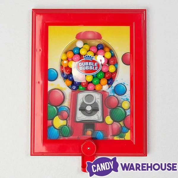 Wall Mounted Gumball Machine Dispenser Frame With Gumballs 4 Wall Mounted Gumball Machine Dispenser Frame With Gumballs - Image 4