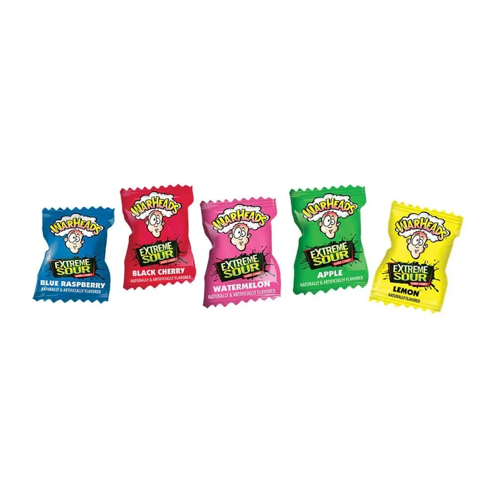 WarHeads Extreme Sour Hard Candy Packs: 175-Piece Bag 2 WarHeads Extreme Sour Hard Candy Packs: 175-Piece Bag - Image 2