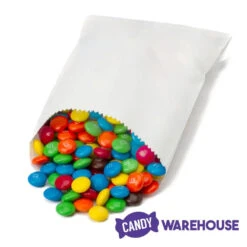 White Gourmet Candy Bags: 100-Piece Pack 7 White Gourmet Candy Bags: 100-Piece Pack -Candy Haven Shop white gourmet candy bags 100 piece pack candy warehouse 4
