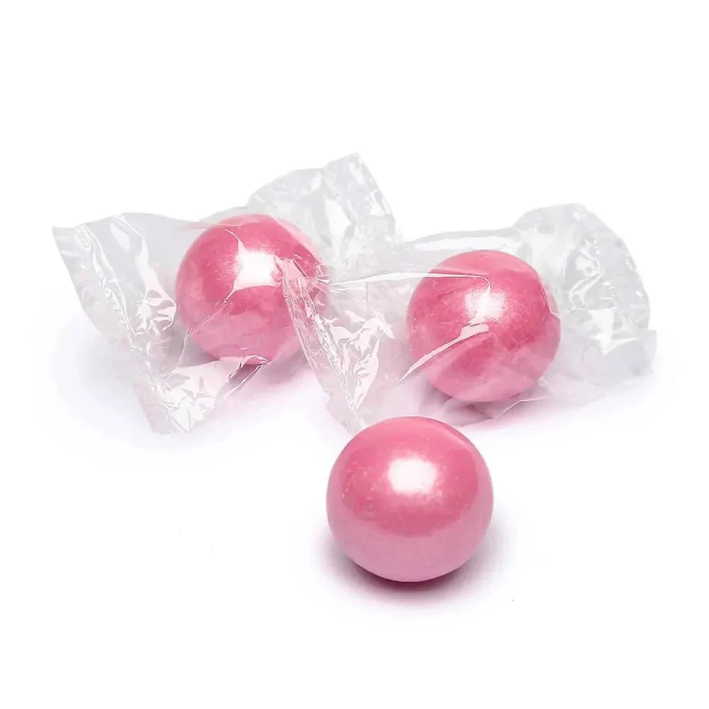 Wrapped 3/4-Inch Gumballs - Shimmer Light Pink: 100-Piece Bag 1 Wrapped 3/4-Inch Gumballs - Shimmer Light Pink: 100-Piece Bag