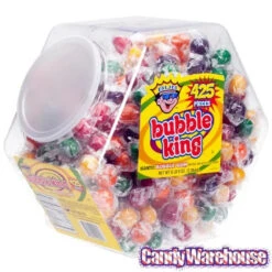 Wrapped 3/4-Inch Bubble Gum Gumballs: 425-Piece Tub -Candy Haven Shop wrapped 34 inch bubble gum gumballs 425 piece tub candy warehouse 2